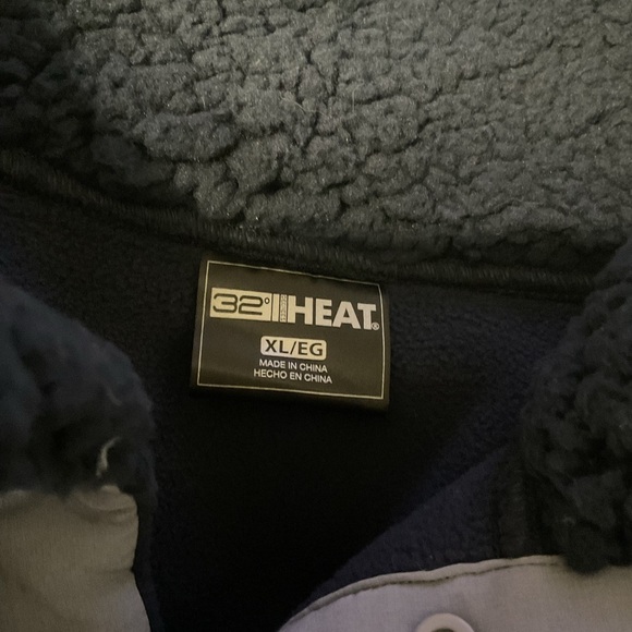 NWT 32 DEGREES Womens Sherpa‎ Mock-Neck Sweatshirt size XL - Picture 3 of 8